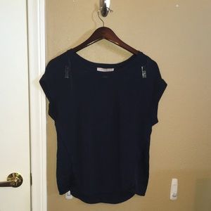 Forever 21 Navy Blouse XS